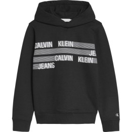 Calvin Klein kids dimension logo hoodie