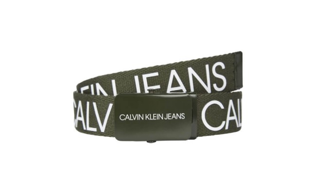 Calvin Klein kids canvas logo belt