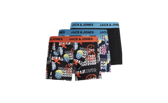 Jack & Jones Junior jacorg geo trunks 3 pack jr