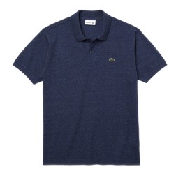 Lacoste ribbed collar shirt