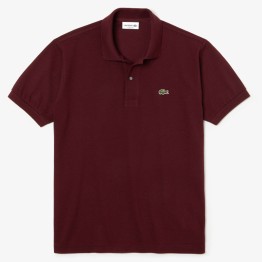 Lacoste ribbed collar shirt