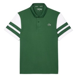 Lacoste Short slleeved ribbed collor s