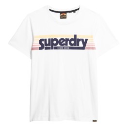 superdry Terrain striped logo t-shirt