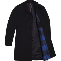Tommy Hilfiger Tailored Solid Overcoat