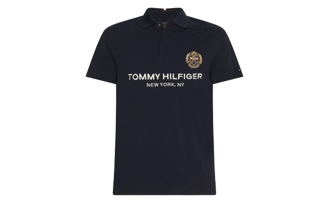Tommy Hilfiger icon crest chest logo
