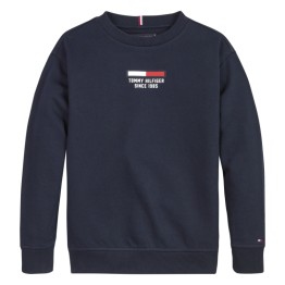 Tommy Hilfiger kids flag logo sweatshirt